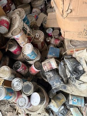 FLOOD DAMAGED SALVAGE (AS PER LISTS) OF  HARDWARE ITEMS